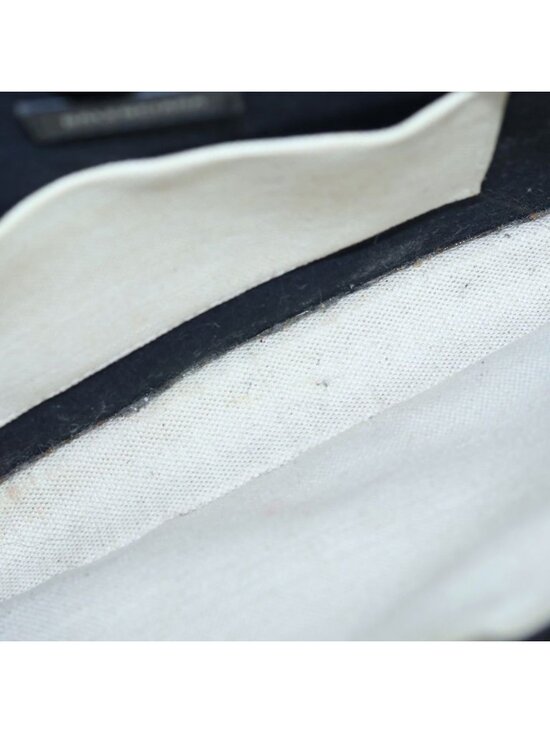 Balenciaga Navy Pochette Shoulder Bag 390641 in White and  Balenciaga Pochette Canvas Leather Shoulder Bag Black White